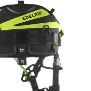 Zoom sur le baudrier d'élagage TreeRaptor de Edelrid
