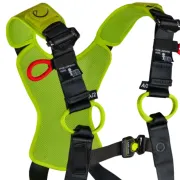 Zoom sur le haut du harnais de maintien Flex Lite de Edelrid
