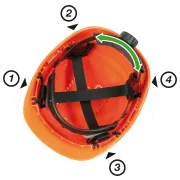Casque de sécurité Waipoua Oregon