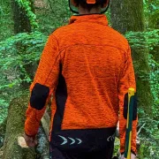 Dos de la Veste Protos Inuit Orange Pfanner