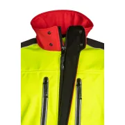 Veste Fuyu Jaune et Rouge SIP PROTECTION zoom col