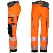 Utilisation du pantalon de protection anticoupure C1 Hi-Viz Ultra Light de Solidur
