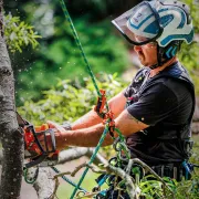 Descendeur mécanique Rope Runner Vertec Orange, édition limitée - NOTCH