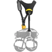 Mise en contexte du dos du torse TOP CROLL pour harnais cuissard de Petzl