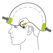 Réglage du casque de protection vertex vent de petzl