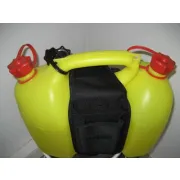 Porte outil pour jerrican jaune