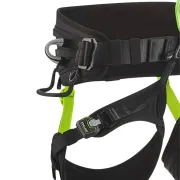 Zoom sur le baudrier de travail en hauteur Vector Hip de Edelrid