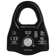 Arrière de la poulie Prussik MINDER S1 de Petzl
