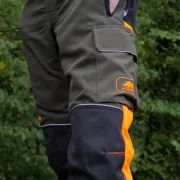 Avant du Pantalon Anti Coupure Samourai Kaki SIP PROTECTION