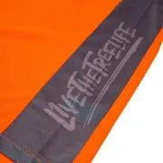 Ecriture du t-shirt à manches longues orange Performance de Arbortec