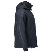 Dos de la veste de travail grand froid bleu imperméable de Mascot