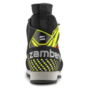 Face arrière des chaussures d'élagage Treelogy 1.0 RR rouge et jaune de Zamberlan