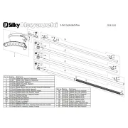 Plan éclaté Perche Silky Hayauchi