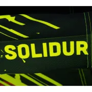 Manche du t-shirt à manches longues jaune SOLAR haute visibilité de Solidur