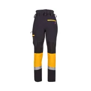 Pantalon Anticoupure Canopy Air-Go Jaune SIP arrière