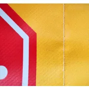 Bâche de signalisation de travaux forestiers, 150 x 80 cm avec oeillets - LE BESSON