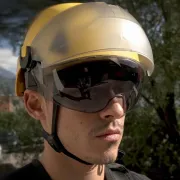 Visière de protection Vizir Shadow pour casque Vertex/Srato - PETZL