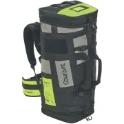 Avant du sac pour le transport de matériel Cross Pro 2.0 noir & jaune de Courant