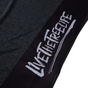 Ecriture sur le t-shirt à manches longues noir Performance de Arbortec
