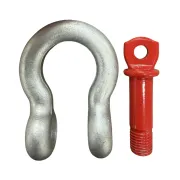 Ouverture de la manille lyre à vis de 2 tonnes