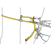 Longe Armée Microflip PETZL Réglable