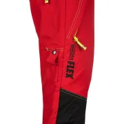 Aération du pantalon anti-coupure classe 1 Reflex rouge de SIP PROTECTION