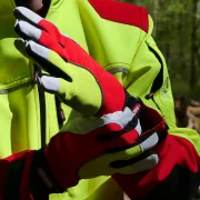 Gants anti-coupure 16m/s Protect Pro, rouge & jaune - OREGON