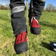 Grimpe avec chaussures de travail anticoupure classe 2, Tree Climb de Solidur