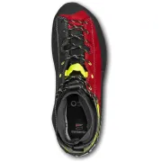 Dessus des chaussures d'élagage Treelogy 1.0 RR rouge et jaune de Zamberlan