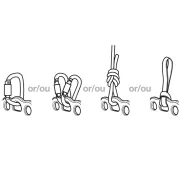 Utilisation du multiplicateur de points d'ancrage PETZL