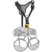 Mise en contexte du torse TOP CROLL pour harnais cuissard de Petzl