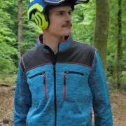 Face de la Veste Protos Inuit Bleu Pfanner