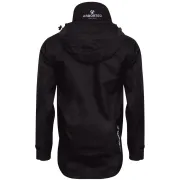 Dos de la veste imperméable BreatheDry noire de Arbortec