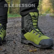 Chaussure-anticoupure-verte-haix-protector-ultra