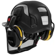 Arrière du casque noir Zénith X Air Combo KASK