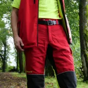 Pantalon Anti Coupure Samourai Rouge SIP PROTECTION