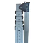 Canne mesureuse TELEMAT avec jauge de hauteur