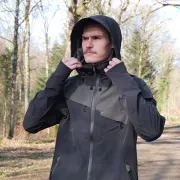 Veste de pluie noir et gris Advanced de MASCOT
