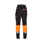 Pantalon Cl. 1 Canopy Air-Go Orange SIP arrière