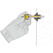 Mise en contexte du  point d'ancrage temporaire COEUR PULSE de Petzl