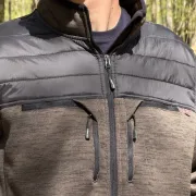Veste Inuit Teddy PROTOS Green Mélange