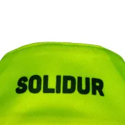 Col du t-shirt à manches courtes jaune SOLAR haute visibilité de Solidur
