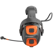Gauche des coquilles antibruit avec communication Bluetooth, X-SYNC de HUSQVARNA