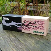 Zoom sur le set de taille Japonaise SILKY & OKATSUNE