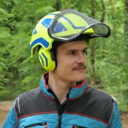 Utilisation du casque Protos Forest Jaune et Néon PFANNER