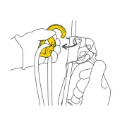 Poulie-Mousqueton RollClip Z PETZL