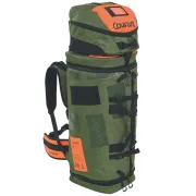 Sac à matériel Cross Pro 2.0 de 60 litres, noir & jaune - COURANT