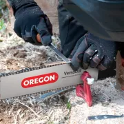 Affûtage d'une chaîne de tronçonneuse Oregon