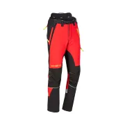 Pantalon Anticoupure Canopy Air-Go Rouge SIP côté