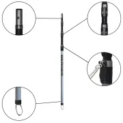 Détails de la Perche ArboRapid Climbing en Carbone BERGER